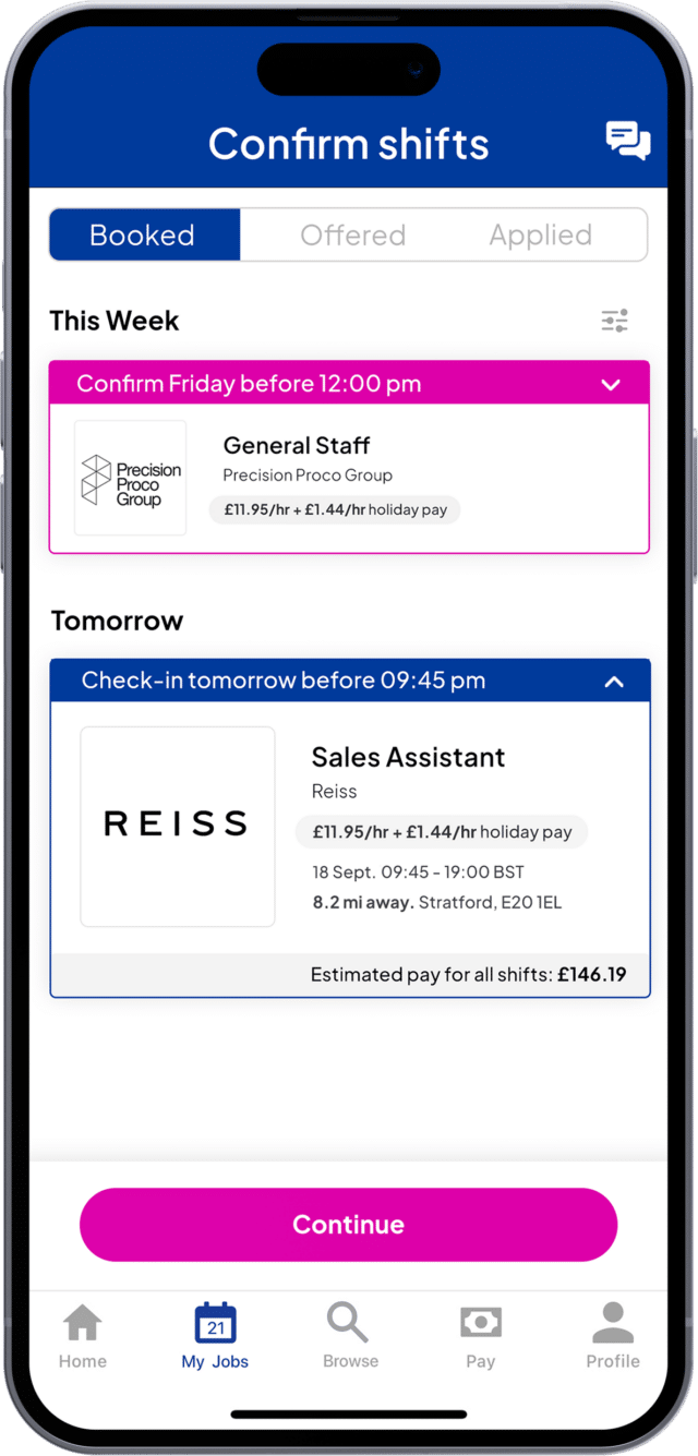 How the app works | Indeed Flex UK